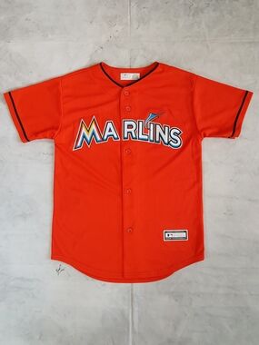 MLB MARLINS Baseball Jersey Youth Blank